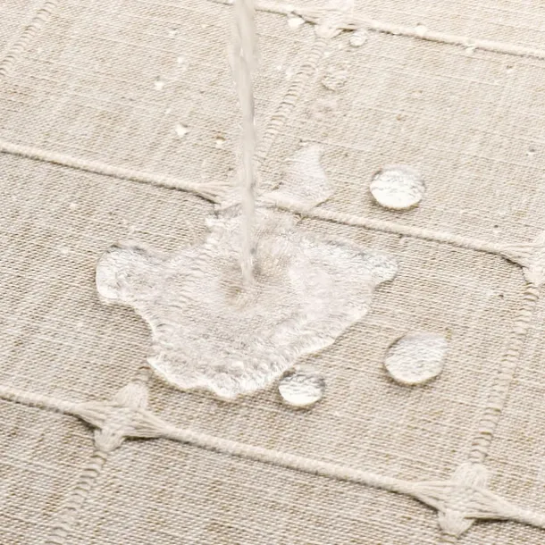 Boho Farmhouse Shower Curtain Set 180cm*180cm(70"*70"), Modern Cotton Linen Fabric Cloth Shower Curtains for Neutral Country Bathroom Decor, Tan Brown Bohemian Rustic