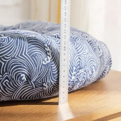 Boho Floor Pillow,Square Floor Seat Cushions Tatami Large Meditation Cushion for Adults, Square Pillows Seating for Yoga Living Room Home Decor, Memory Foam Added