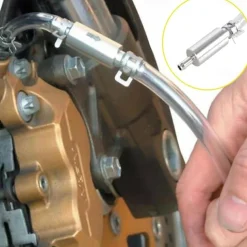 Brake Bleeder Hose One Way Check Valve, Hydraulic System Bleedingbrake Bleeder Hose, One Way Check Valve Tube Bleeding Tool Kit for Car Motorcyle Clutch