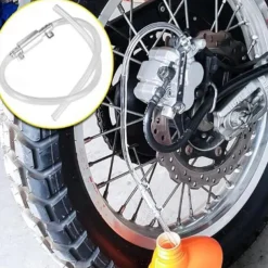 Brake Bleeder Hose One Way Check Valve, Hydraulic System Bleedingbrake Bleeder Hose, One Way Check Valve Tube Bleeding Tool Kit for Car Motorcyle Clutch