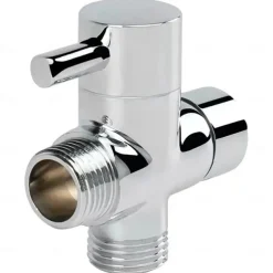 Brass Diverter Valve 3 Way Water Separator Shower Tee Adapter Adjustable Shower Head Diverter Valve Bathroom Accessories