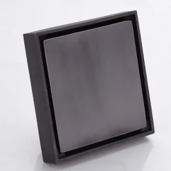 Brass Floor Mounted Bathroom Shower Floor Drain Floor Filter Square Simple Toilet Sink Drainage Filter