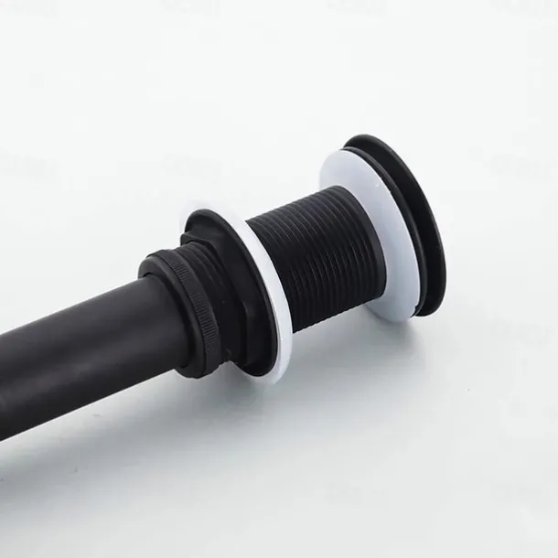 Brass Pop Up Sink Drain Stopper with Overflow Bathroom Faucet Vessel Vanity Sink Drainer