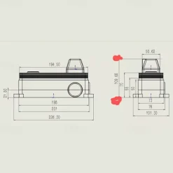 Brass Wall Mount Bathroom Sink Faucet,Black Single Handle One Hole Bath Taps with Hot and Cold Switch