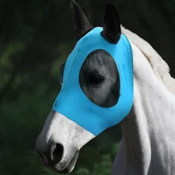 Breathable Horse Fly Mask With Ear, Mosquito Protection Mask, Horseback Riding Equestrian Equipment