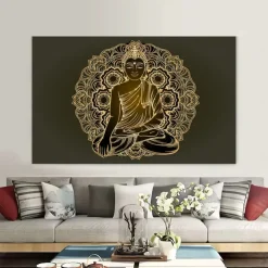 Buddha Hanging Tapestry Wall Art Large Tapestry Mural Decor Photograph Backdrop Blanket Curtain Home Bedroom Living Room Decoration