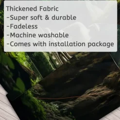 Buddha Landscape Boho Hanging Tapestry Wall Art Large Tapestry Mural Decor Photograph Backdrop Blanket Curtain Home Bedroom Living Room Decoration