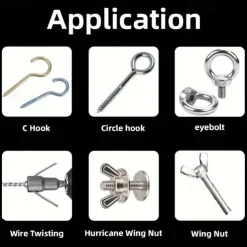 Butterfly Bolt Socket Wrench 6.35mm Hex Shank Socket Adapter Nut For Power Tool Slotted Electric Screwdriver