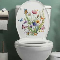 Butterfly Sticker Warm Bedroom Sticker Window Sticker Background Wall Decoration Toilet Sticker Tile Toilet Sticker Christmas Decoration Sticker