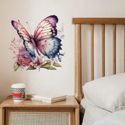 Butterfly Sticker Warm Bedroom Sticker Window Sticker Background Wall Decoration Toilet Sticker Tile Toilet Sticker Christmas Decoration Sticker