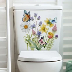 Butterfly Sticker Warm Bedroom Sticker Window Sticker Background Wall Decoration Toilet Sticker Tile Toilet Sticker Christmas Decoration Sticker