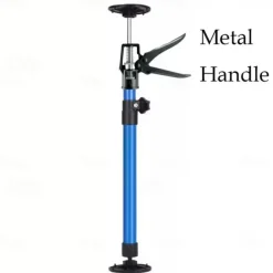 Cabinet Jack Support Pole Quick Adjustable Support Pole Telescopic Steel Rod for Drywall, Cabinets, Crown Moldings, and More - Expands from 45.3 to 114.7 Inches