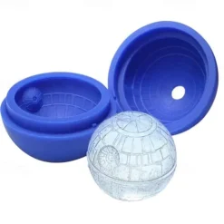 CakeTools Wars Death Star Silicone Round Ice Cube Mold Tray Desert Sphere Mould DIY Tool Ice Tray Ice Cream CakeTools