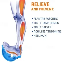 Calf Stretcher And Foot Rocker For Plantar Fasciitis, Achilles Tendonitis And Tight Calves
