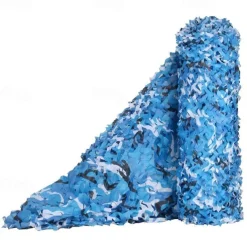 Camouflage Net Sunshade Net 150D Oxford Fabric Camo Net for Outdoor - Lightweight, Durable, Perfect Sunshade, Home Decoration, Easy Setup, Ideal for Paintball, Bird Watching, Camping