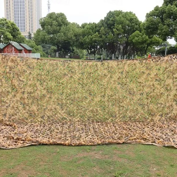 Camouflage Net Sunshade Net 150D Oxford Fabric Camo Net for Outdoor - Lightweight, Durable, Perfect Sunshade, Home Decoration, Easy Setup, Ideal for Paintball, Bird Watching, Camping