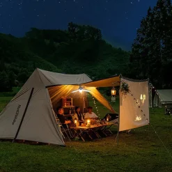 Camping Lights Solar Outdoor 60LED USB Rechargeable Bulb Portable Foldable Lamp Camp For Tent Hiking Picnic Emergency Lantern Lamp