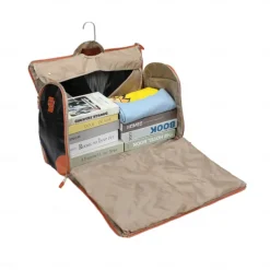 Camping Travel Suitcase Leather Handbag for Women, Fashionable Business Travel Crossbody Bag with Large Capacity