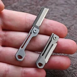 Capsule Mini Knife, Multifunctional EDC Tools, Keychain Portable Pocket Knife, Chain Decor For Outdoor, Survival, Open Cans, Peel, Fruits And Great Gifts For Family And Friends