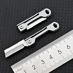 Capsule Mini Knife, Multifunctional EDC Tools, Keychain Portable Pocket Knife, Chain Decor For Outdoor, Survival, Open Cans, Peel, Fruits And Great Gifts For Family And Friends