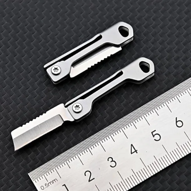 Capsule Mini Knife, Multifunctional EDC Tools, Keychain Portable Pocket Knife, Chain Decor For Outdoor, Survival, Open Cans, Peel, Fruits And Great Gifts For Family And Friends