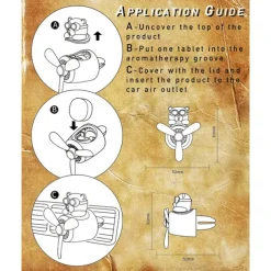 Car air fresheners Scents diffuser Vent clips Perfume Air freshener DIY fragrance for Interior Accessories AC Vent freshener