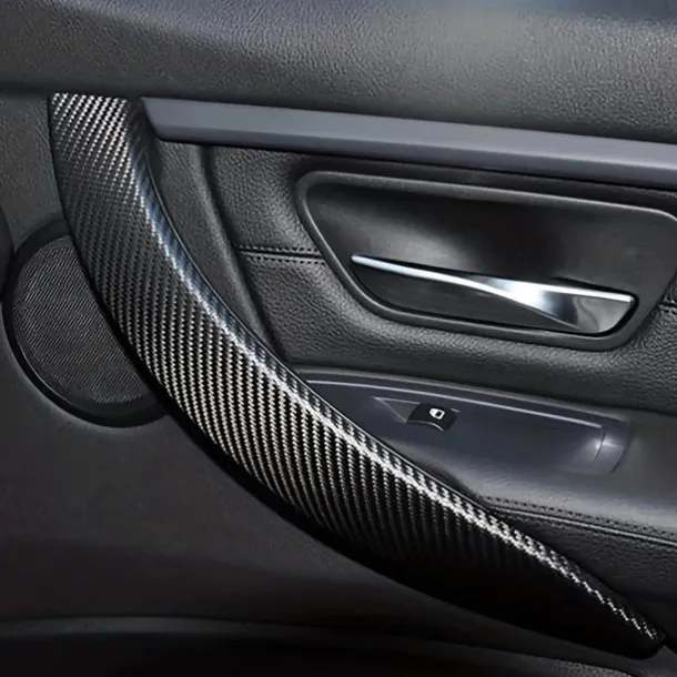 Car Decoration Car Stickers, Scratch Cover Car Body Carbon Fiber Stickers, Multifunctional Waterproof Stereo Stickers