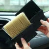 Car Interior Air Conditioner Sweeping Dust Soft Bristle Brush Tool Car Interior Crevice Dust Removal Brush Air Outlet Cleaning Brush
