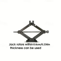 Car Labor-saving Universal Jack Ratchet Wrench Upgrade Slotted/Hexagonal Dual Purpose Universal Jack Wrench Repair Tools Accessories Scissor Jack Garage Tire Wheel Lug Wrench Handle Labor-saving Wrench Car Repair Tool