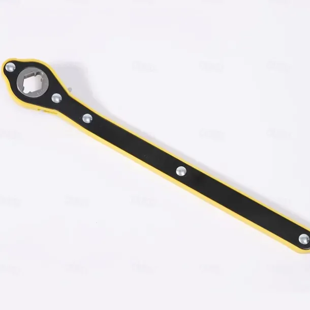 Car Labor-saving Universal Jack Ratchet Wrench Upgrade Slotted/Hexagonal Dual Purpose Universal Jack Wrench Repair Tools Accessories Scissor Jack Garage Tire Wheel Lug Wrench Handle Labor-saving Wrench Car Repair Tool