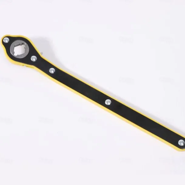 Car Labor-saving Universal Jack Ratchet Wrench Upgrade Slotted/Hexagonal Dual Purpose Universal Jack Wrench Repair Tools Accessories Scissor Jack Garage Tire Wheel Lug Wrench Handle Labor-saving Wrench Car Repair Tool