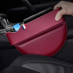 Car Seat Gap Storage Filler Organizer, Car Organizer Front Seat, Pack Auto Console Side Storage Box with Cup Holders,Car Organizers and Storage for Holding Phone, Sunglasses, Wallet Car Accessories
