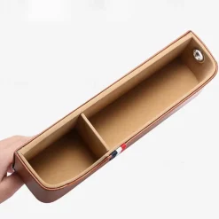 Car Seat Gap Storage Filler Organizer, Car Organizer Front Seat, Pack Auto Console Side Storage Box with Cup Holders,Car Organizers and Storage for Holding Phone, Sunglasses, Wallet Car Accessories