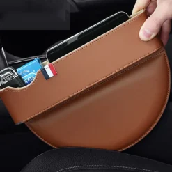Car Seat Gap Storage Filler Organizer, Car Organizer Front Seat, Pack Auto Console Side Storage Box with Cup Holders,Car Organizers and Storage for Holding Phone, Sunglasses, Wallet Car Accessories