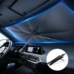 Car Sun Shade Protector Parasol Auto Front Window Sunshade Covers Car Sun Protector Interior Windshield Protection Accessories Car Accessories