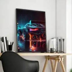 Car Wall Art Canvas Prints and Posters Pictures Decorative Fabric Painting For Living Room Pictures No Frame