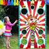 Carnival Clown Toss Game Banner with Bean Bag for Kids and Adults in Carnival Party Activities Carnival Party Decoration Supply