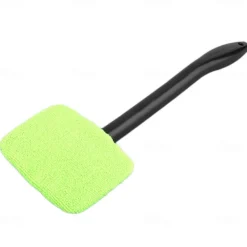 Ceyes Car Window Cleaner Brush Kit Windshield Wiper Microfiber Brush Auto Cleaning Wash Tool With Long Handle Car Accessories 3 Colors Car Accessories