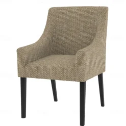 Chair Cover with Armrests Solid Color Quilted Slipcovers SAKcover LITB PRIME cover