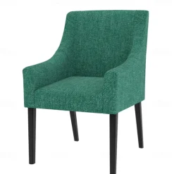 Chair Cover with Armrests Solid Color Quilted Slipcovers SAKcover LITB PRIME cover