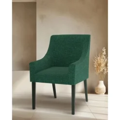 Chair Cover with Armrests Solid Color Quilted Slipcovers SAKcover LITB PRIME cover