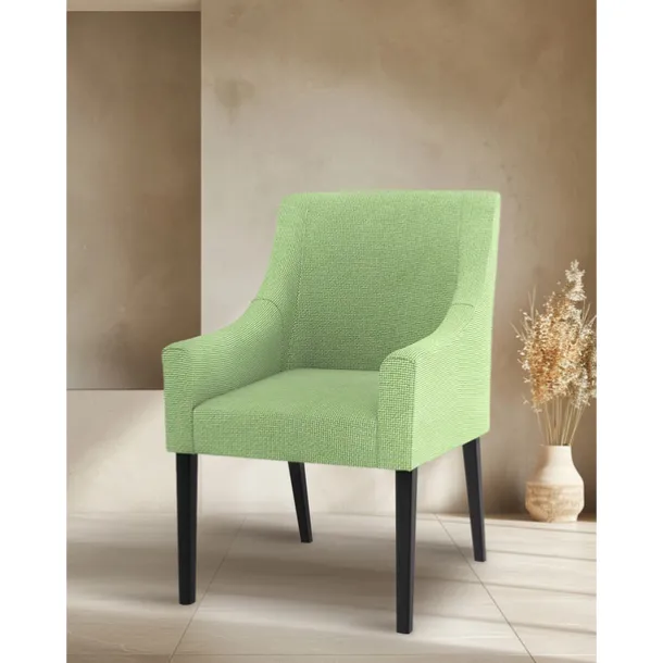 Chair Cover with Armrests Solid Color Quilted Slipcovers SAKcover LITB PRIME cover