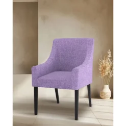 Chair Cover with Armrests Solid Color Quilted Slipcovers SAKcover LITB PRIME cover