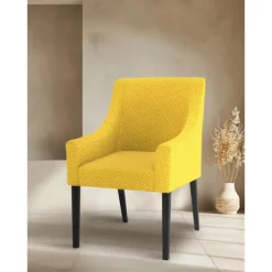 Chair Cover with Armrests Solid Color Quilted Slipcovers SAKcover LITB PRIME cover