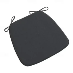 Chair Cushion Dining Chair Seat Pad Non Slip Memory Foam Chair Pad with Ties Non Skid Rubber Back U-Shaped Seat Cover
