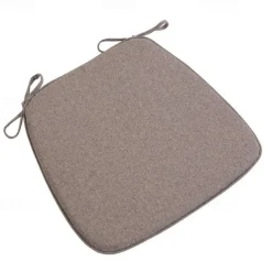 Chair Cushion Dining Chair Seat Pad Non Slip Memory Foam Chair Pad with Ties Non Skid Rubber Back U-Shaped Seat Cover