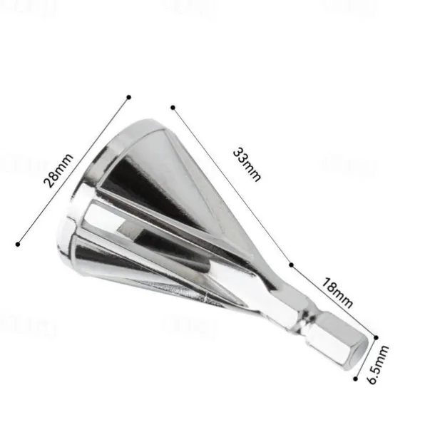 Chamfering Tool, Chuck Drill Tool, Metal Deburring External Chamfering Tool, Grinding Angle Trimming, Suitable For Various Chuck Electric Drilling Tools