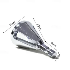 Chamfering Tool, Chuck Drill Tool, Metal Deburring External Chamfering Tool, Grinding Angle Trimming, Suitable For Various Chuck Electric Drilling Tools