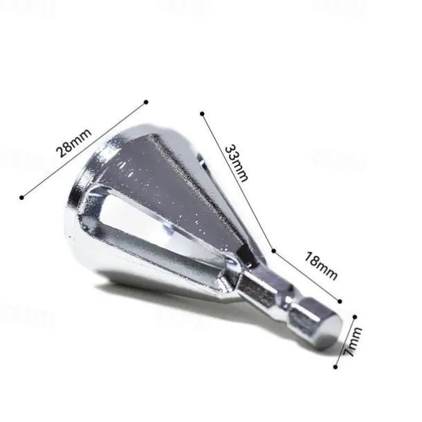 Chamfering Tool, Chuck Drill Tool, Metal Deburring External Chamfering Tool, Grinding Angle Trimming, Suitable For Various Chuck Electric Drilling Tools