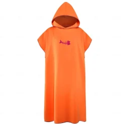 Changing Robe Hooded Poncho Towel Quick Dry Lightweight Changing Towel Extra Long in Microfibre Surf Poncho Universal Size for Men Women Adults, Suitable for Swimming Surfing and Beach